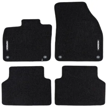 Welurowe dywaniki podłogowe pasują do Volkswagen ID.4 od 2020 Crossover