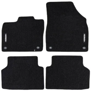 Welurowe dywaniki podłogowe pasują do Volkswagen ID.5 od 2022