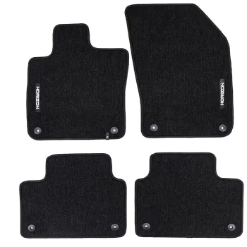 Welurowe dywaniki podłogowe pasują do Volvo S60 III od 2018 Sedan