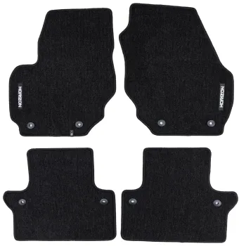Welurowe dywaniki podłogowe pasują do Volvo S80 II 2006-2016 Sedan