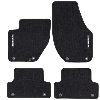 Welurowe dywaniki podłogowe pasują do Volvo V40 II 2012-2019 Hatchback