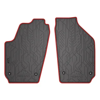 Przednie dywaniki gumowe pasują do SEAT Cordoba II 2002-2009 Sedan, 1 rząd siedzeń