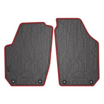 Przednie dywaniki gumowe pasują do Skoda Fabia II 2006-2014 1 rząd siedzeń