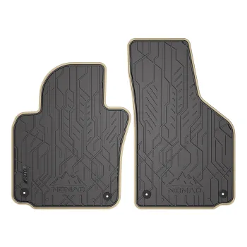 Przednie dywaniki gumowe pasują do SEAT Leon II 2005-2012 Hatchback, 1 rząd siedzeń