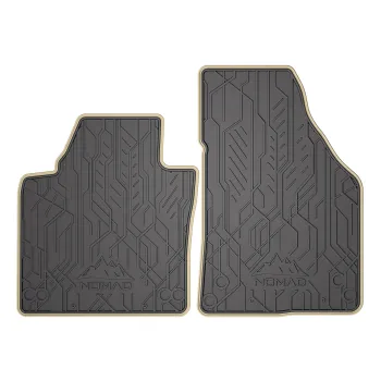 Przednie dywaniki gumowe pasują do Volkswagen Caddy III 2003-2020 1 rząd siedzeń