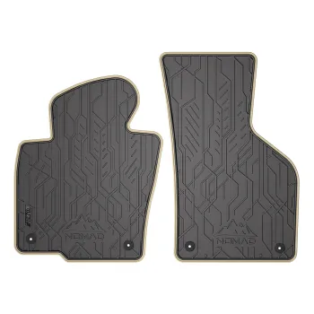 Przednie dywaniki gumowe pasują do Volkswagen CC 2012-2016 Fastback, 1 rząd siedzeń