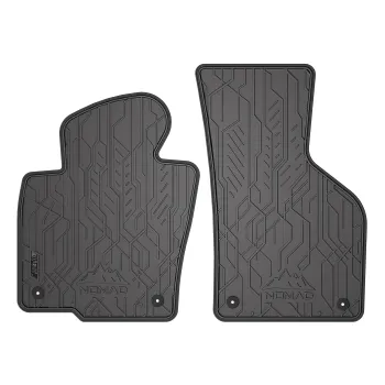 Przednie dywaniki gumowe pasują do Volkswagen CC 2012-2016 Fastback, 1 rząd siedzeń