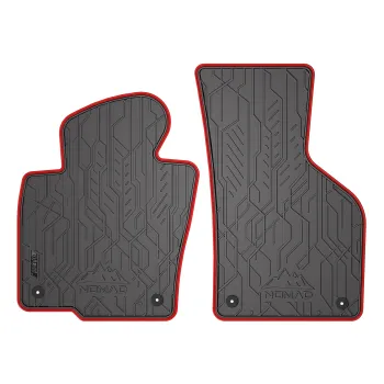 Przednie dywaniki gumowe pasują do Volkswagen CC 2012-2016 Fastback, 1 rząd siedzeń