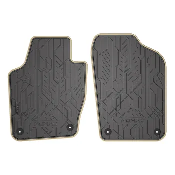Przednie dywaniki gumowe pasują do Volkswagen Polo V 2009-2017 1 rząd siedzeń