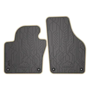 Przednie dywaniki gumowe pasują do Volkswagen Tiguan I 2001-2016 1 rząd siedzeń