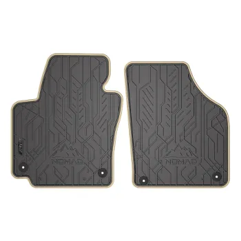 Przednie dywaniki gumowe pasują do SEAT Altea 2004-2015 1 rząd siedzeń