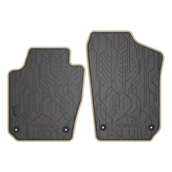 Przednie dywaniki gumowe pasują do SEAT Ibiza IV 2008-2017 1 rząd siedzeń