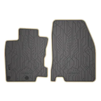 Przednie dywaniki gumowe pasują do Nissan Qashqai II 2013-2021 Crossover, 1 rząd siedzeń