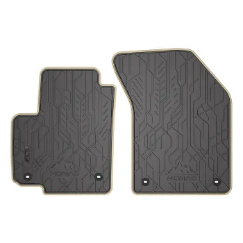 Przednie dywaniki gumowe pasują do Fiat Sedici 2005-2014 Crossover, 1 rząd siedzeń