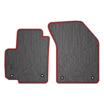 Przednie dywaniki gumowe pasują do Fiat Sedici 2005-2014 Crossover, 1 rząd siedzeń