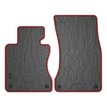 Przednie dywaniki gumowe pasują do BMW Seria 5 E60 2003-2010 Sedan, 1 rząd siedzeń