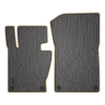 Przednie dywaniki gumowe pasują do BMW X3 E83 2003-2010 1 rząd siedzeń