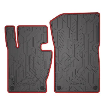 Przednie dywaniki gumowe pasują do BMW X3 E83 2003-2010 1 rząd siedzeń