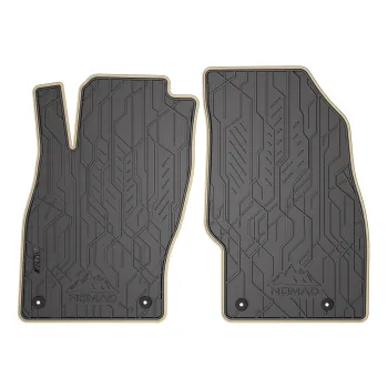 Przednie dywaniki gumowe pasują do Opel Adam 2012-2019 Hatchback, 1 rząd siedzeń