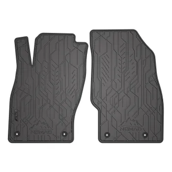 Przednie dywaniki gumowe pasują do Opel Adam 2012-2019 Hatchback, 1 rząd siedzeń