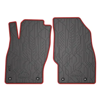 Przednie dywaniki gumowe pasują do Opel Adam 2012-2019 Hatchback, 1 rząd siedzeń