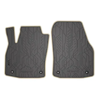 Przednie dywaniki gumowe pasują do Opel Astra H 2004-2014 1 rząd siedzeń