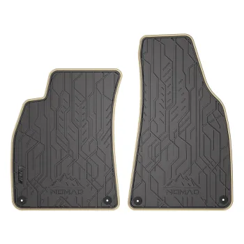 Przednie dywaniki gumowe pasują do Audi A4 B6 2000-2006 1 rząd siedzeń