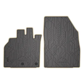 Przednie dywaniki gumowe pasują do Renault Grand Scenic II 2009-2016 1 rząd siedzeń