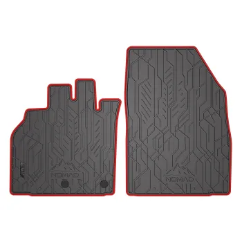 Przednie dywaniki gumowe pasują do Renault Grand Scenic II 2009-2016 1 rząd siedzeń