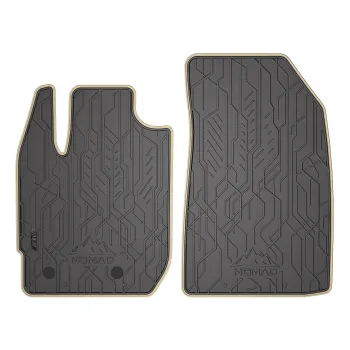 Przednie dywaniki gumowe pasują do Dacia Duster II 2017-2021 1 rząd siedzeń