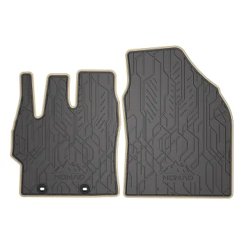 Przednie dywaniki gumowe pasują do Mazda 2 Hybrid od 2022 Hatchback, 1 rząd siedzeń