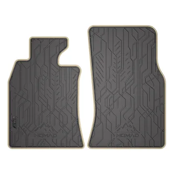 Przednie dywaniki gumowe pasują do Mini Cooper II 2006-2014 Hatchback, 1 rząd siedzeń