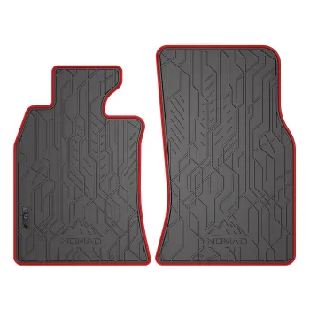 Przednie dywaniki gumowe pasują do Mini Cooper II 2006-2014 Hatchback, 1 rząd siedzeń
