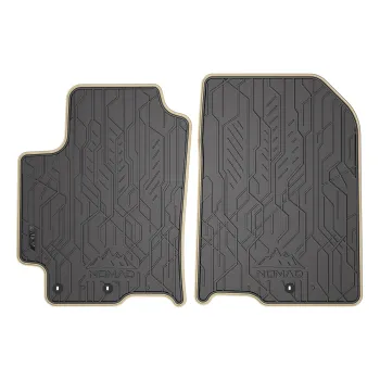 Przednie dywaniki gumowe pasują do Kia Rio IV 2016-2020 przed liftingiem, 1 rząd siedzeń