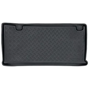 Gumowa mata samochodowa pasuje do Ford Tourneo Custom od 2013 wersja krótka (L1), 8 osobowy, 9 osobowy, wersja Titanium, bez nagrzewnicy w tylnej częś