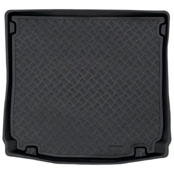 Gumowa mata samochodowa pasuje do Renault Megane IV E-Tech od 2020 Kombi, jedna podłoga bagażnika, Grandtour, Hybryda Plug-In (PHEV), ze schowkiem pod