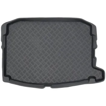 Gumowa mata samochodowa pasuje do SEAT Leon IV MK4 od 2020 Hatchback, jedna podłoga bagażnika, z zestawem do reperacji koła