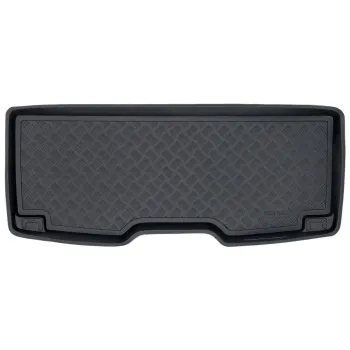 Gumowa mata samochodowa pasuje do Volkswagen T7 od 2021 jedna podłoga bagażnika, wersja krótka (L1), 7 osobowy, pasuje również do Hybrydy Plug-In (PHE