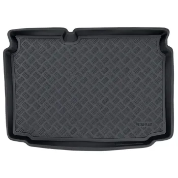Gumowa mata samochodowa pasuje do Volkswagen Polo V 2009-2017 Hatchback, dolna podłoga bagażnika