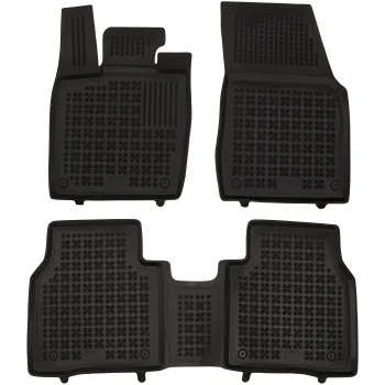 Gumowe dywaniki samochodowe pasują do Volkswagen ID.7 od 2023 Sedan, Kombi