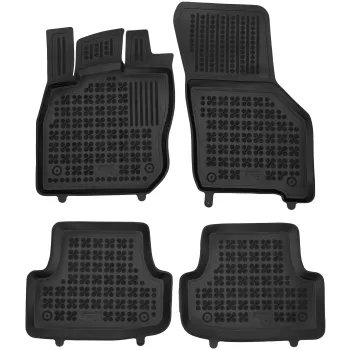 Gumowe dywaniki samochodowe pasują do Audi A3 IV 8Y od 2020 Hatchback, Sedan, Mild Hybrid (miękka hybryda MHEV), wersja z przetwornicą napięcia pod fo