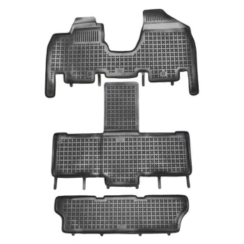 Gumowe dywaniki samochodowe pasują do Honda Odyssey IV 2010-2017 7 osobowy (rozłożony 3 rząd siedzeń)