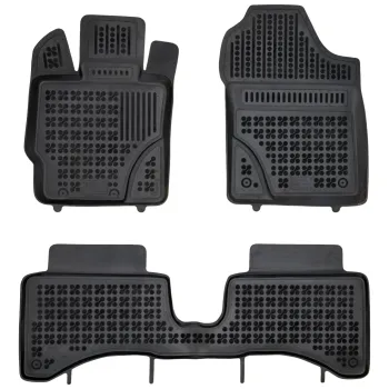 Gumowe dywaniki samochodowe pasują do Toyota Yaris III 2012-2014 przed liftingiem, Hybryda (HEV)