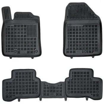 Gumowe dywaniki samochodowe pasują do Hyundai Ioniq 2016-2021 Hybryda (HEV)