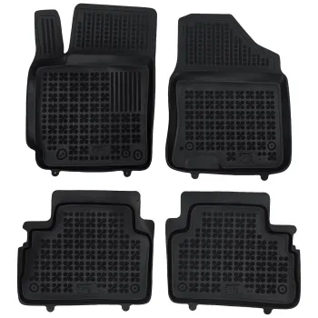 Gumowe dywaniki samochodowe pasują do Hyundai Kona II od 2023 Hybryda (HEV)