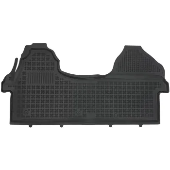 Gumowe dywaniki samochodowe pasują do Mercedes-Benz eSprinter III od 2020 wersja elektryczna, przedni rząd siedzeń, z dodatkowym wzmocnieniem od stron