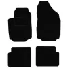 Dywaniki welurowe MOTOS Standard™ do Fiat Stilo 2001-2008 - Czarna lamówka materiałowa