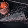 Mata bagażnika gumowa do Jeep Wrangler Unlimited JL 2018-2021 - jedna podłoga bagażnika, Hybryda Plug-In, z systemem nagłośnienia Alpine, 4 drzwiowy