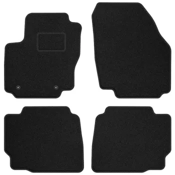 Dywaniki welurowe MOTOS Standard™ do Ford Mondeo 2007-2014 - Czarna lamówka materiałowa