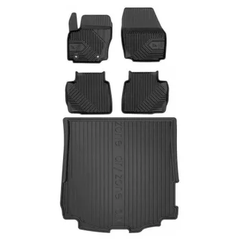Zestaw dywaniki i mata do Ford Mondeo IV 2007-2014 - Kombi bez regulowanej wysokości podłogi bagażnika, rozstaw między mocowaniami 25,5cm